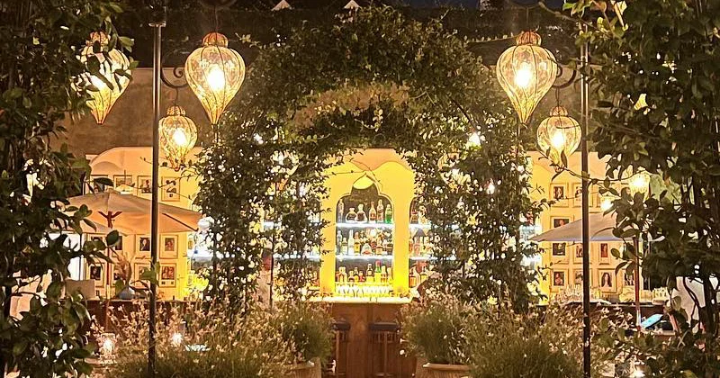 Venetian Lanterns Restaurant Saint Tropez