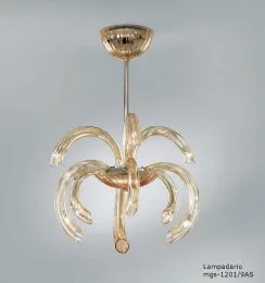 Submergé lustre ambre